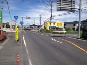 迂回路検討写真国道２９３号線